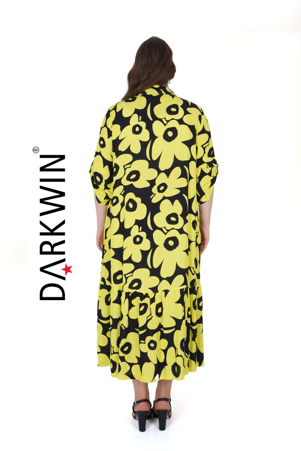 1747 DARKWIN ELBİSE SARI - 3