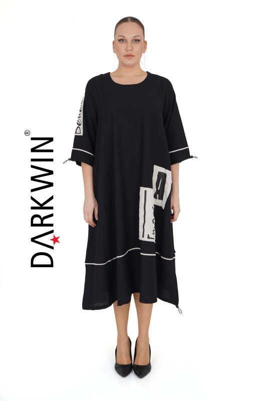 1757 DARKWIN ELBİSE SIYAH - DARKWIN