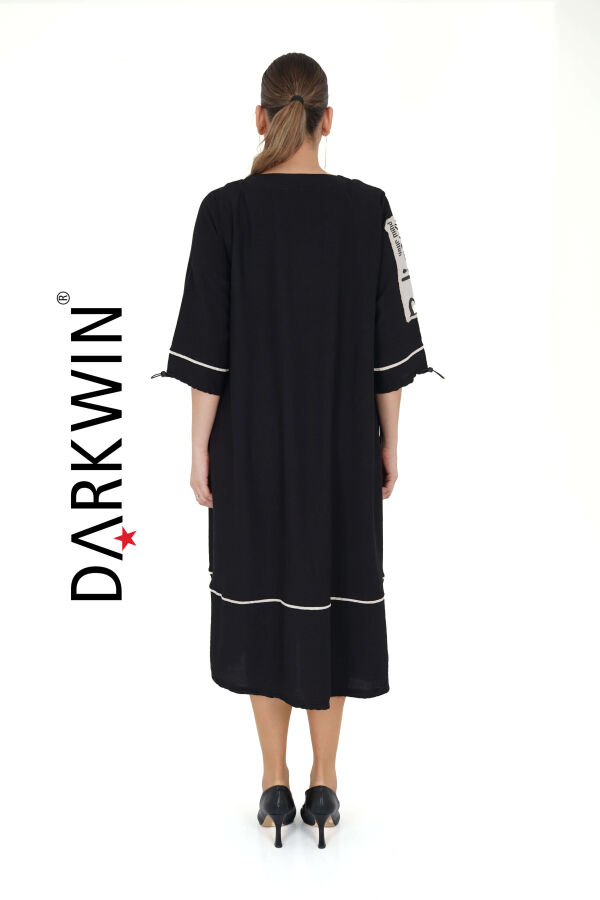 1757 DARKWIN ELBİSE SIYAH - 3