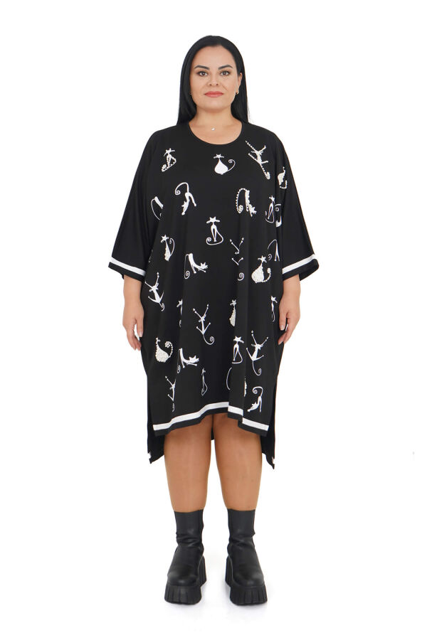 1767 DARKWIN ELBİSE SIYAH - 1