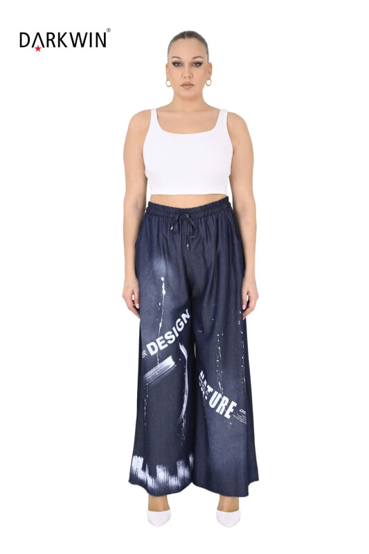 1771 DARKWIN PANTOLON MAVI KOT - DARKWIN