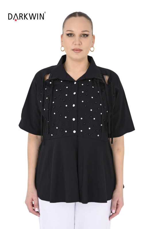 1773 DARKWIN BLUZ SIYAH - DARKWIN ON