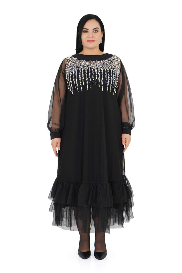 1773 DARKWIN ELBİSE SIYAH - 1