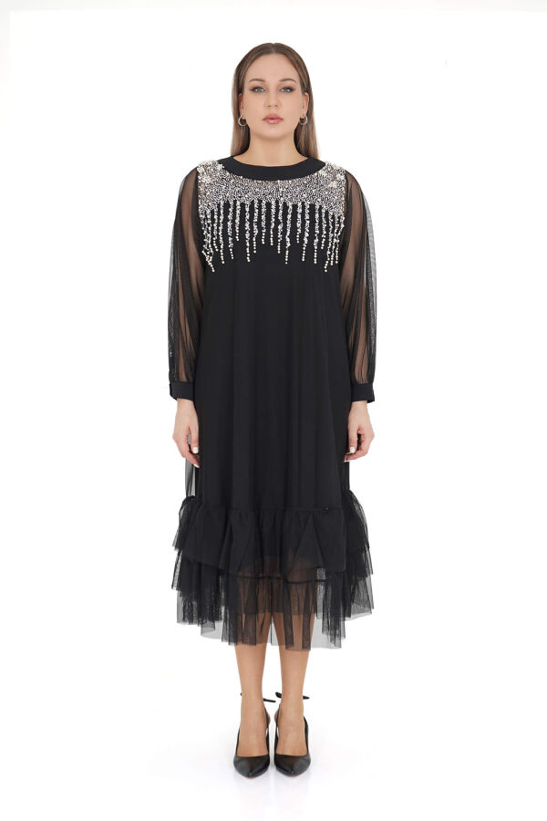 1773 DARKWIN ELBİSE SIYAH - 3