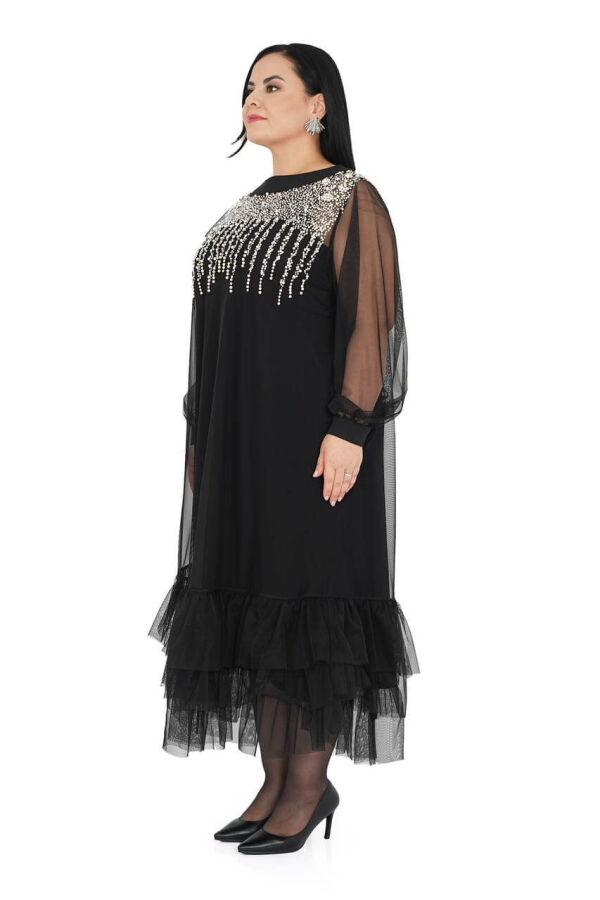 1773 DARKWIN ELBİSE SIYAH - 4