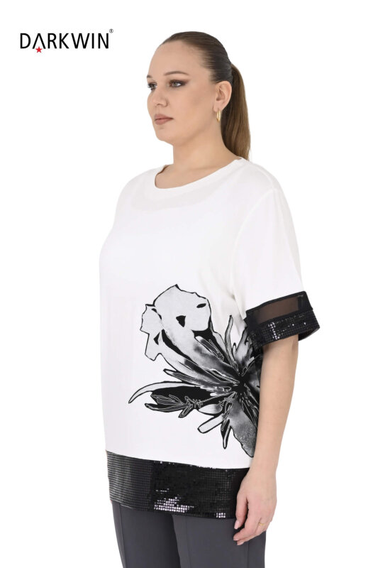1777 DARKWIN BLUZ EKRU - DARKWIN (1)