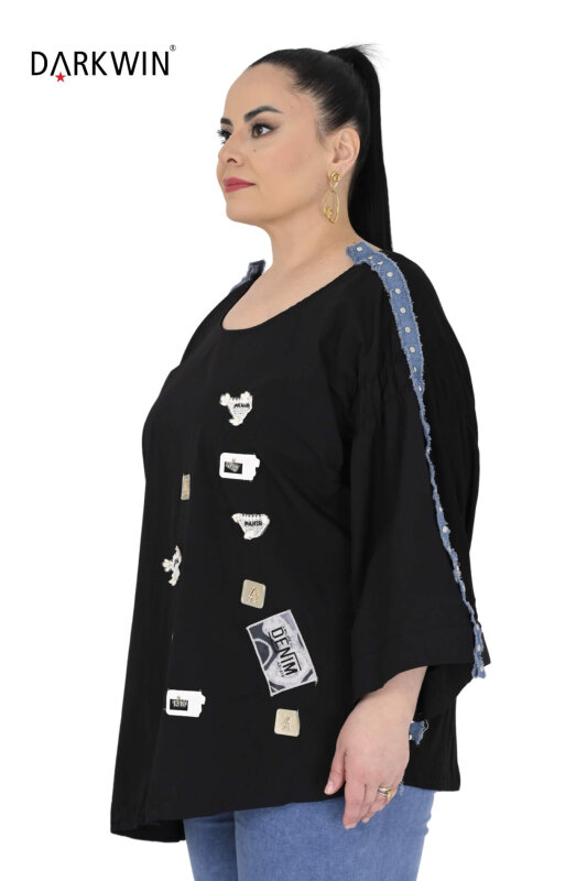 1791 DARKWIN BLUZ SIYAH - DARKWIN (1)