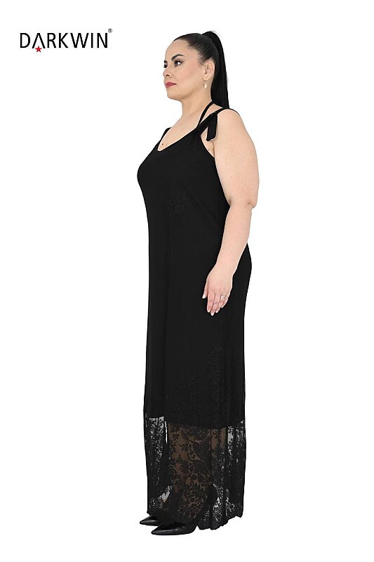 1813 DARKWIN ELBİSE SIYAH - DARKWIN (1)