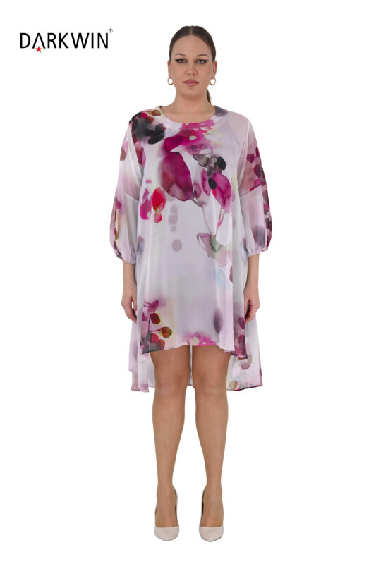 1826 DARKWIN ELBİSE FUSYA - DARKWIN