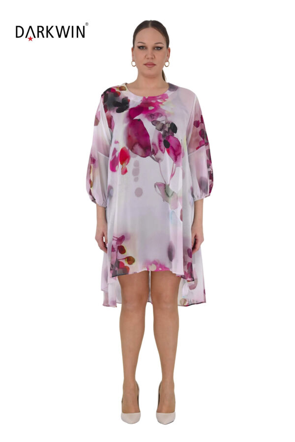 1826 DARKWIN ELBİSE FUSYA - 1