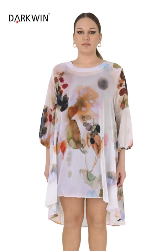 1826 DARKWIN ELBİSE ORANGE - DARKWIN (1)