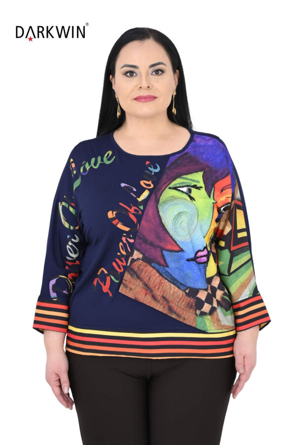 1827 DARKWIN BLUZ LACIVERT - 1