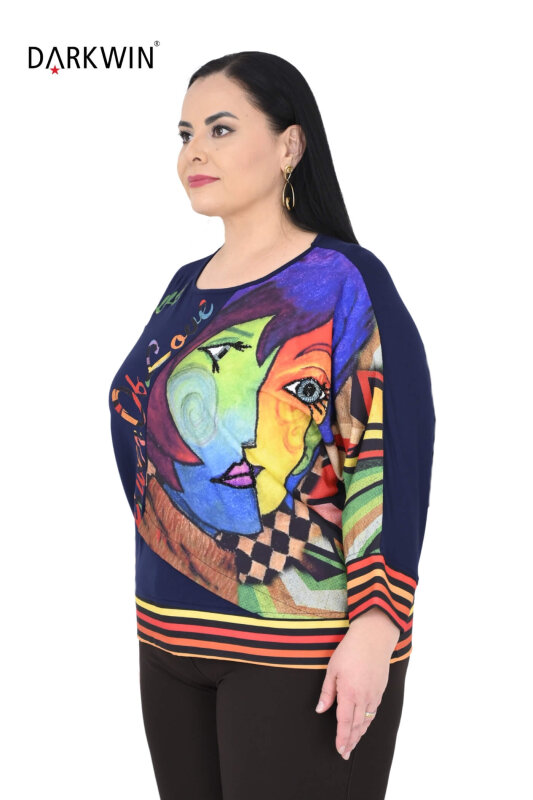 1827 DARKWIN BLUZ LACIVERT - DARKWIN (1)