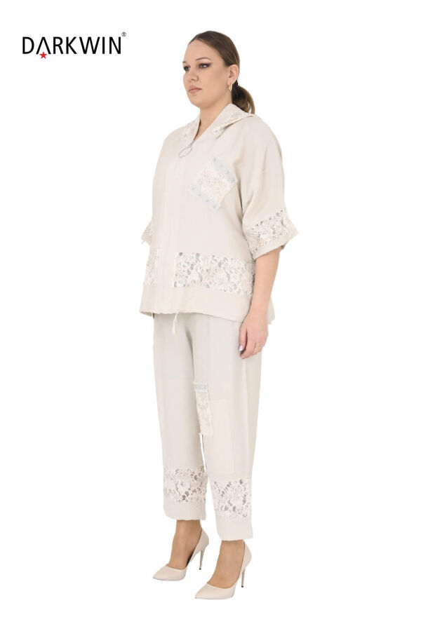 1832 DARKWIN MONT-PANTOLON BEJ - 2