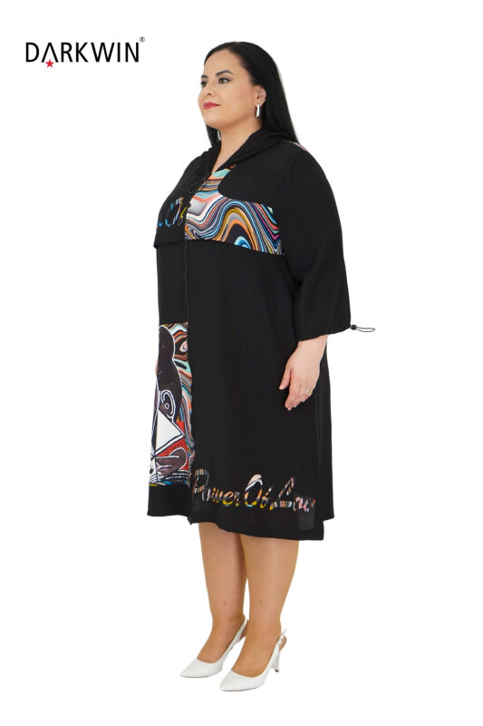 1846 DARKWIN ELBİSE SIYAH - 3