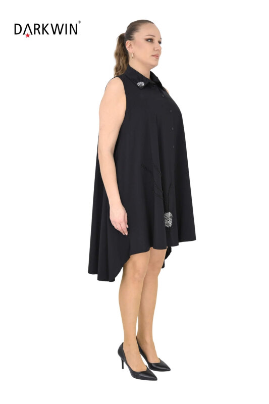 1850 DARKWIN ELBİSE SIYAH - DARKWIN (1)