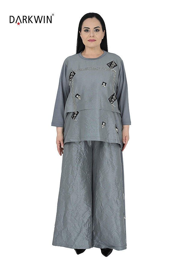 1939 DARKWIN BLUZ-PANTOLON YESIL - 1