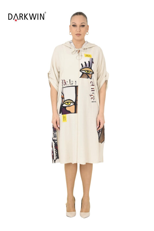 1945 DARKWIN ELBİSE BEJ - DARKWIN