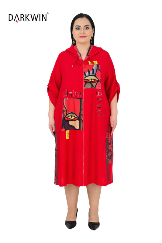 1945 DARKWIN ELBİSE KIRMIZI - DARKWIN