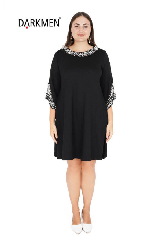 1961 DARKWIN TUNİK SIYAH - DARKWIN