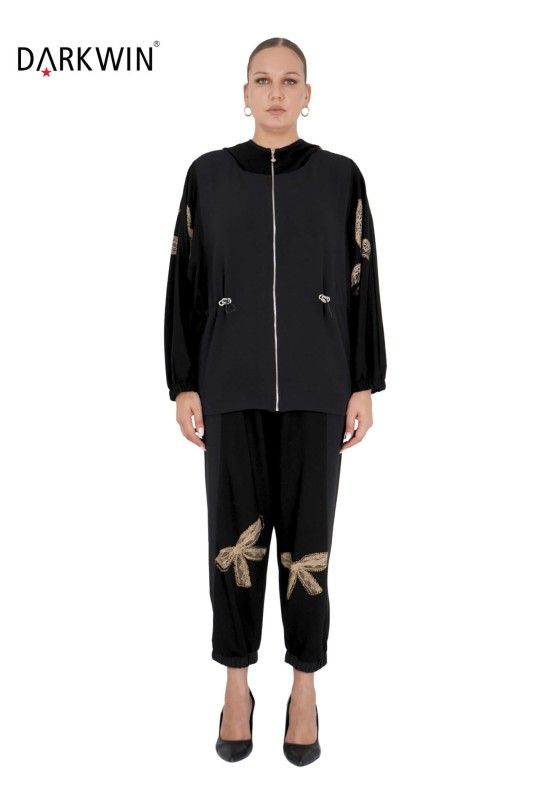 DARKWIN - 2002 DARKWIN MONT-PANTOLON SIYAH-BEJ