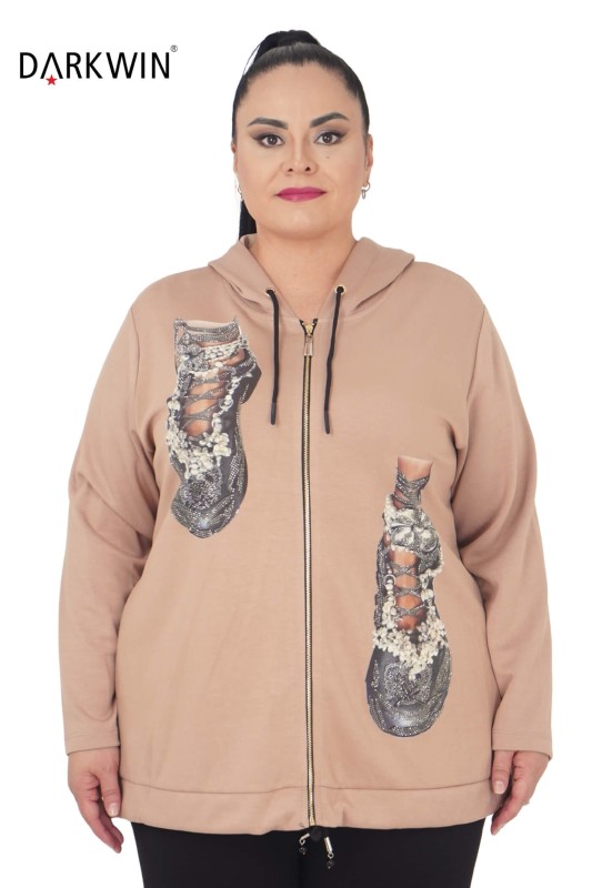 2003 DARKWIN SWEATSHIRT BEJ - DARKWIN