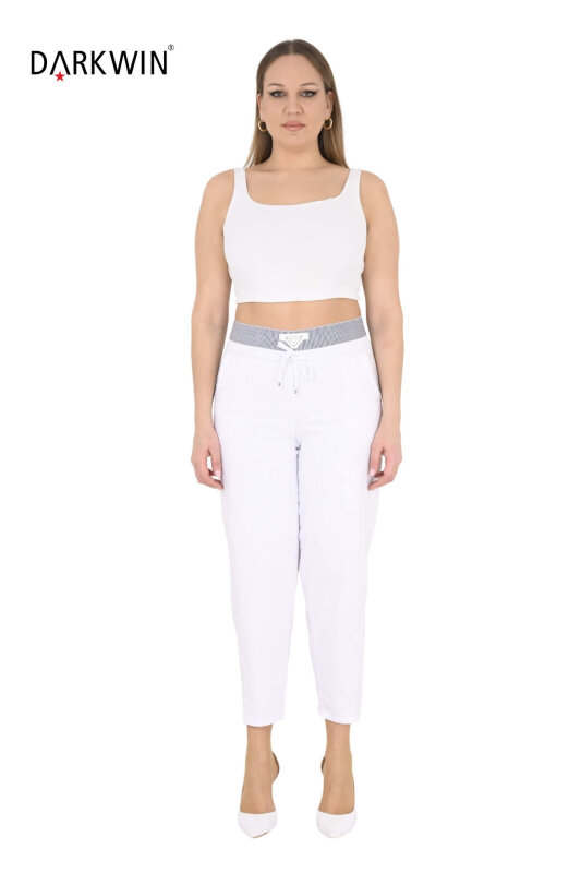 2059 MOTIVATION PANTOLON BEYAZ - MOTIVATION