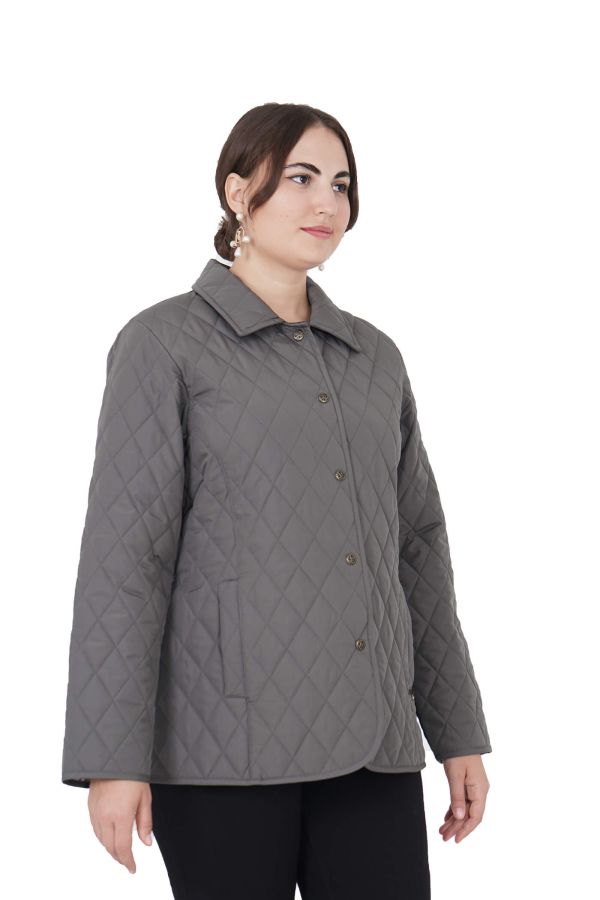 21433 DESEN CEKET GRI - 3