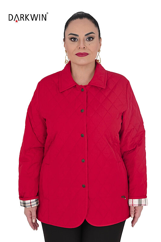 21433 DESEN CEKET KIRMIZI - DESEN