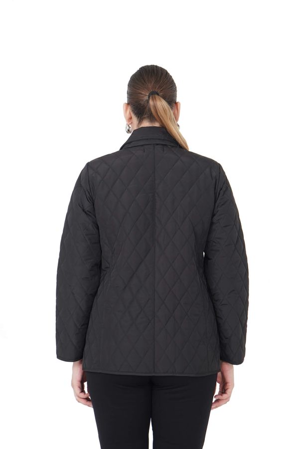 21433 DESEN CEKET SIYAH - 6