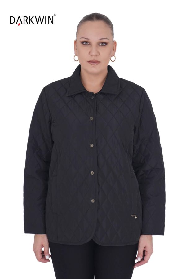 21433 DESEN CEKET SIYAH - 1