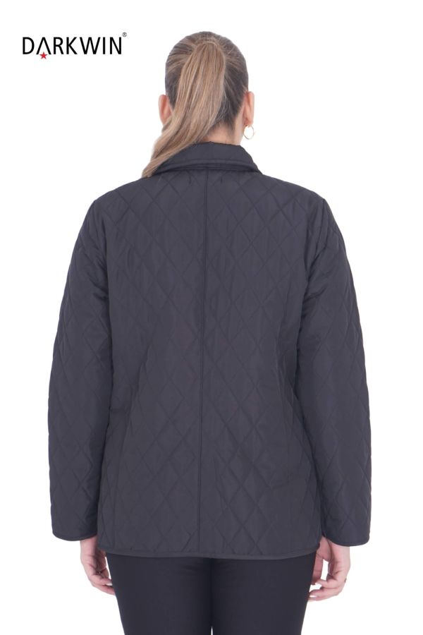 21433 DESEN CEKET SIYAH - 5