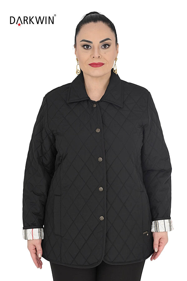 21433 DESEN CEKET SIYAH - 1