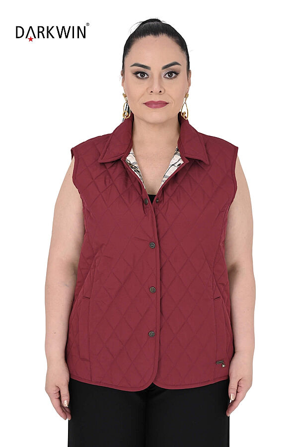 21437 DESEN YELEK BORDO - 1