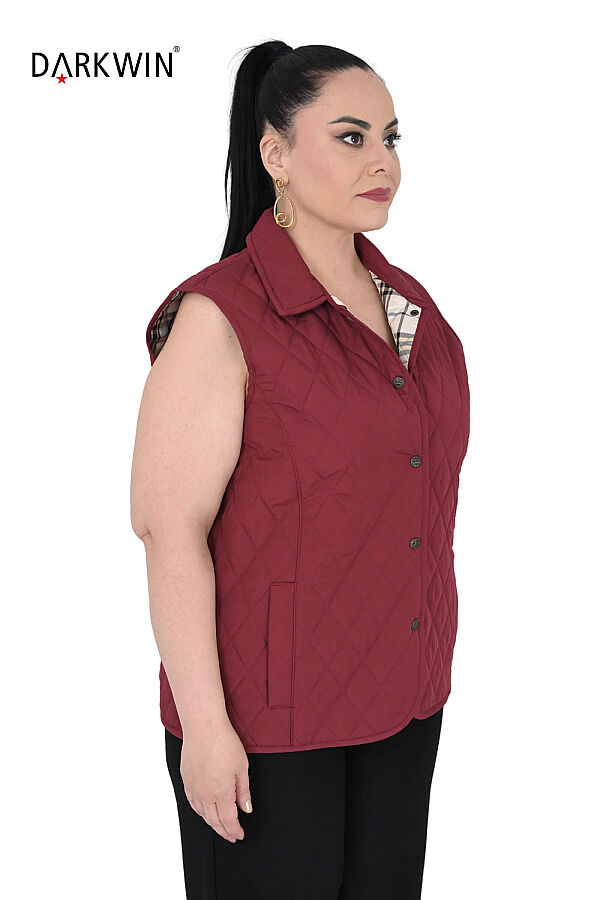 21437 DESEN YELEK BORDO - 2