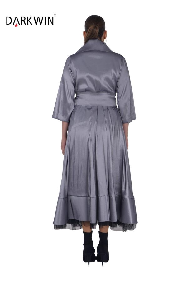 216213 DARKWIN ELBİSE GRI - 3