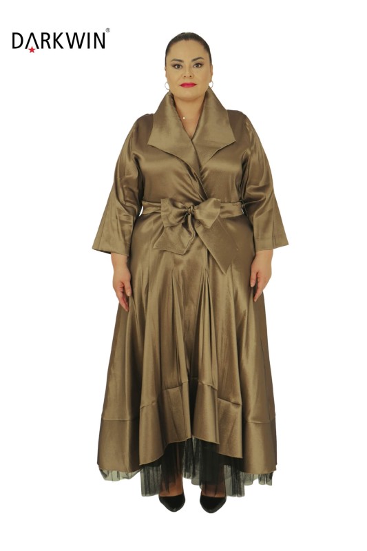 216213 DARKWIN ELBİSE KAHVE - Darkwin