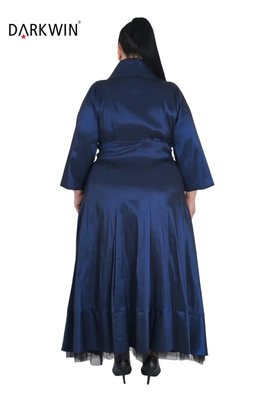 216213 DARKWIN ELBİSE LACIVERT - 3