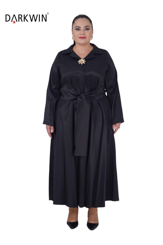 216214 DARKWIN ELBİSE SIYAH - Darkwin