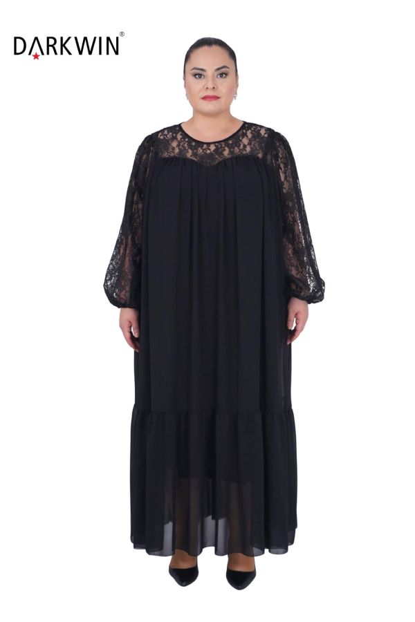 216216 DARKWIN ELBİSE SIYAH - 1