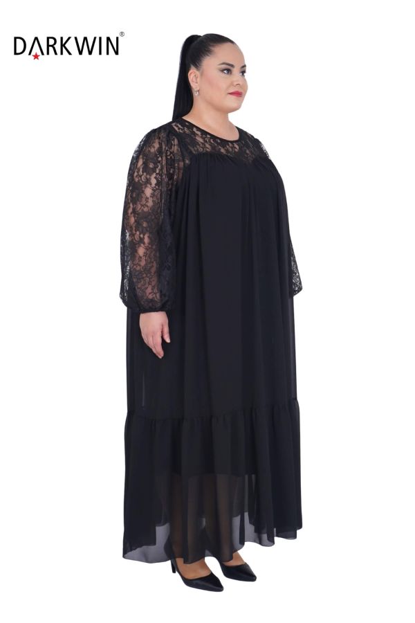 216216 DARKWIN ELBİSE SIYAH - 2