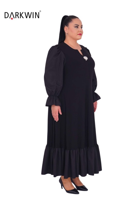 216218 DARKWIN ELBİSE SIYAH - 3