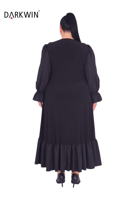 216218 DARKWIN ELBİSE SIYAH - 4