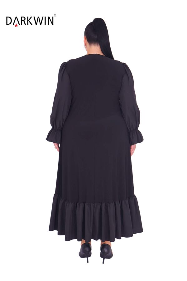 216218 DARKWIN ELBİSE SIYAH - 4