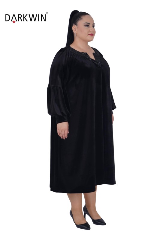 216219 DARKWIN ELBİSE SIYAH - Darkwin (1)