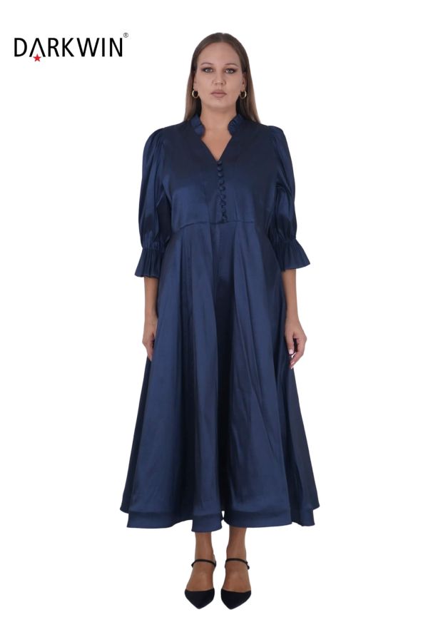 216220 DARKWIN ELBİSE LACIVERT - 1