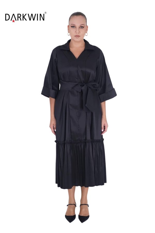 216221 DARKWIN ELBİSE SIYAH - 1