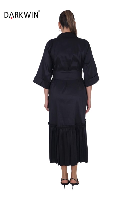 216221 DARKWIN ELBİSE SIYAH - 3