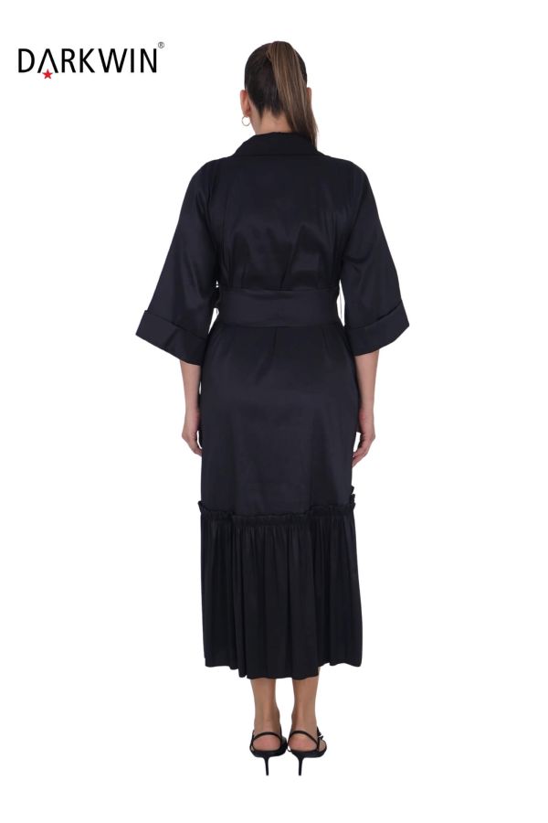 216221 DARKWIN ELBİSE SIYAH - 3