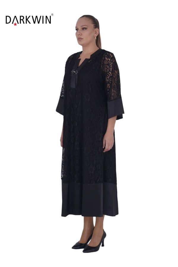 216221 DARKWIN ELBİSE SIYAH - 6